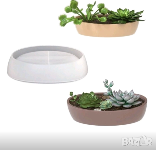 Молд кашпа голяма 17,7 см , снимка 8 - Форми - 50238588