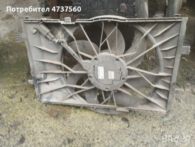Парка за охлаждане на w209 w203 3.2 A2035400788