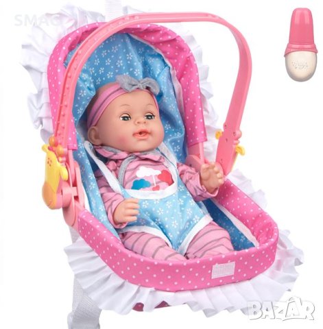 Комплект бебешки кукли с 10 звука и полиморфен порт Bebe, снимка 1 - Кукли - 43298292