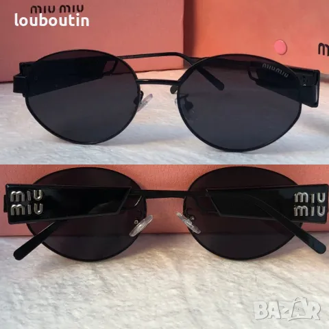 Miu 2024 дамски слънчеви очила елипса кръгли овални 4 цвята