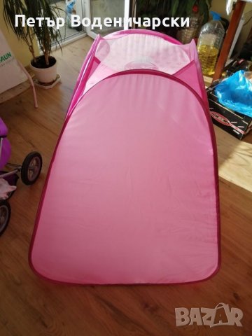 Палатка Disney - Pop Up - готова за игра за 3 секунди. С лица /дш картинки/ от последния филм на Dis