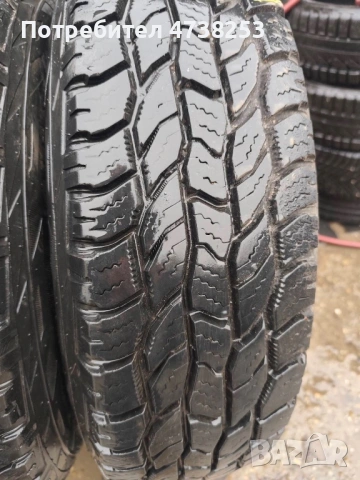 Продавам 4броя всесезонни гуми Cooper Discoverer M+S 205/80 R16 С джанти, снимка 11 - Гуми и джанти - 53481860