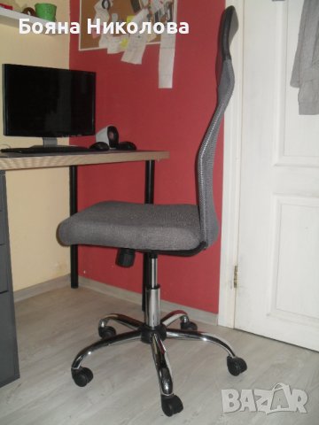 Офис стол Kring Fit, Ергономичен, снимка 5 - Столове за офис - 36762527