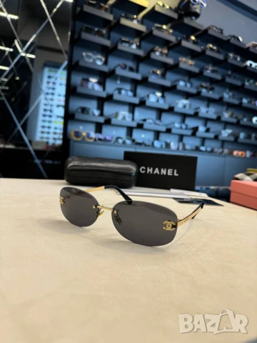 очила с черен обикновен калъф и ув защита  burberry chanel, снимка 12 - Слънчеви и диоптрични очила - 50741862