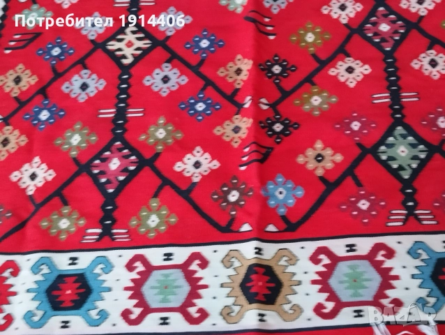 Котленски, Чипровски килим, нов, ръчно тъкан по поръчка, 100 % вълна, снимка 16 - Други ценни предмети - 51869621