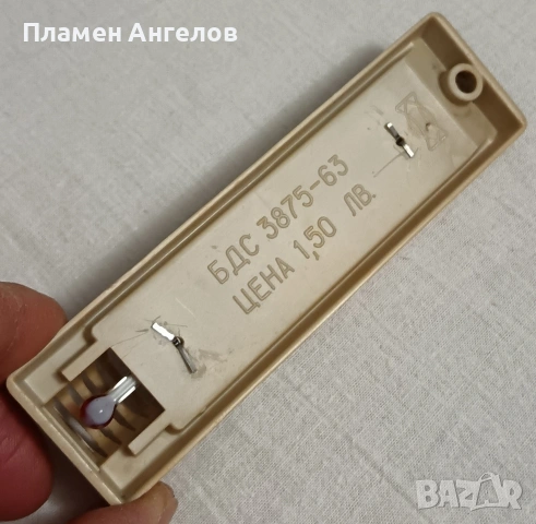 Стар български живачен термометър от 60те години , снимка 3 - Антикварни и старинни предмети - 53226545