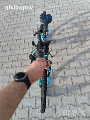 BYOX Велосипед 24" ADVENTURA син, снимка 6 - Велосипеди - 53561191