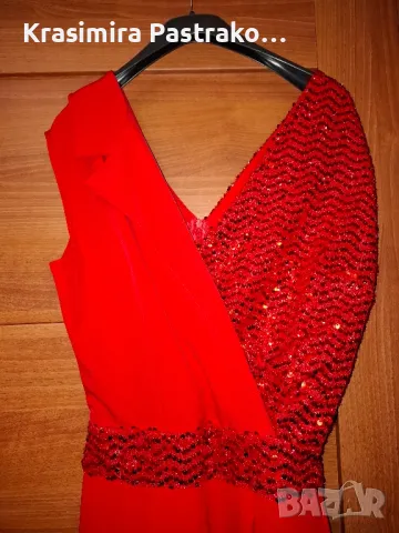 Червен официален гащеризон, снимка 2 - Гащеризони - 47976523