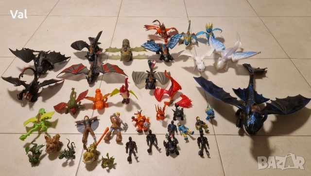 Фигурки на дракони „How To Train Your Dragon“ и Динозаври, снимка 2 - Фигурки - 50407656