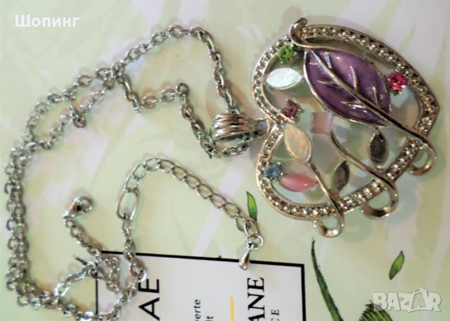 Две красиви колиета (2в1), снимка 2 - Колиета, медальони, синджири - 26266195