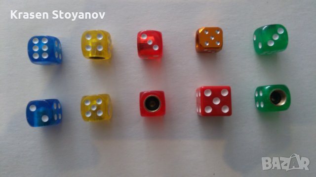 цветни капачки за велосипед, колело,кола, мотор, скутер и т.н., снимка 1