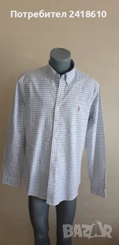 POLO Ralph Lauren Cotton Slim Fit Oxford Stretch Mens Size / L НОВО ! ОРИГИНАЛ! Мъжка Риза!, снимка 11 - Ризи - 51711873