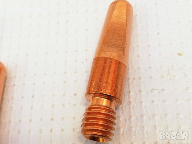 ESAB M8X37 CuCrZr 1,2мм.контактна,токова дюза за телоподаващи, снимка 3 - Други машини и части - 32872579