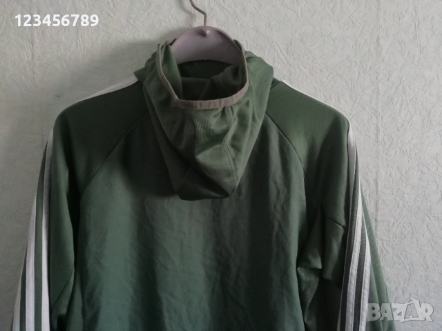 Manchester United Adidas Climawarm оригинално ново мъжко горнище с качулка блуза Манчестър Юнайтед , снимка 3 - Спортни дрехи, екипи - 52123412