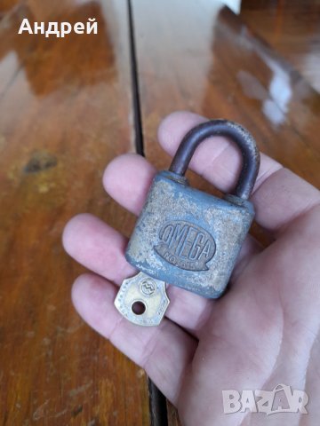 Стар катинар Omega, снимка 2 - Антикварни и старинни предмети - 35253591