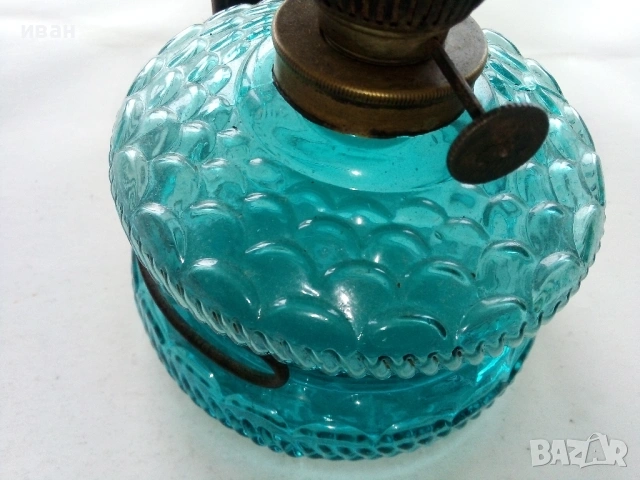 Стара газена лампа, снимка 7 - Антикварни и старинни предмети - 53431425