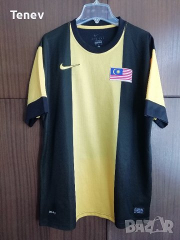 Malaysia Nike оригинална футболна тениска фланелка Малайзия размер L