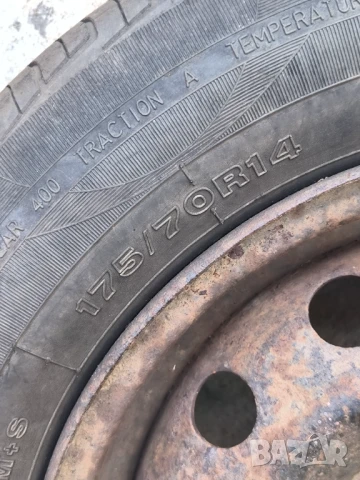 Гуми с джанта 175/70 R14, снимка 5 - Гуми и джанти - 50502946