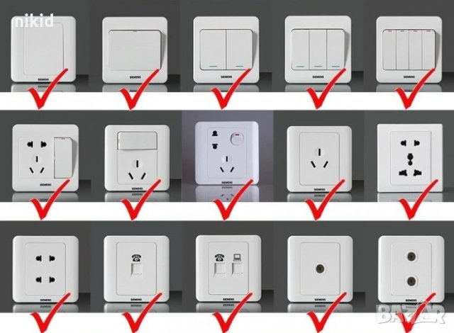 5 вида hello kitty Коте Кити стикер за контакт ключ на лампа копчето, снимка 2 - Други - 27460920