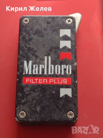 Метална запалка MARLBORO FILTER PLUS работи за КОЛЕКЦИЯ ДЕКОРАЦИЯ 42270, снимка 2 - Колекции - 43682338