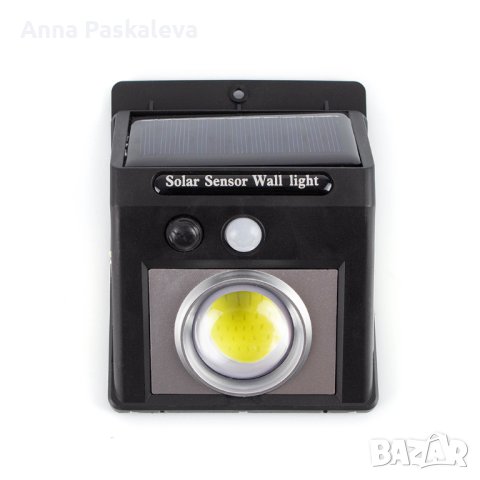 Сензорен соларен прожектор - Лупа, снимка 1 - Прожектори - 40402491