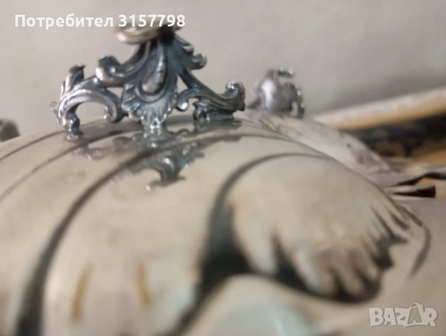 Купа за ядки арт деко, снимка 7 - Антикварни и старинни предмети - 51182160