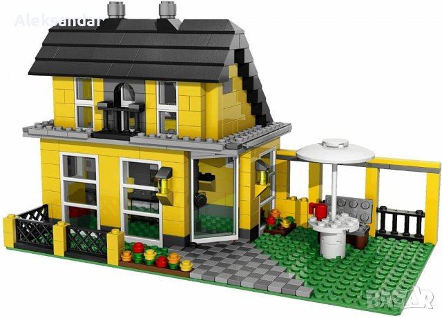 Лего 4996 CREATOR - Плажна къща LEGO 3 в 1, снимка 4 - Конструктори - 36918338