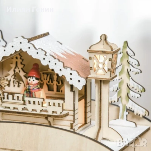 HOMCOM Адвент календар за запълване с 24 чекмеджета, снимка 7 - Декорация за дома - 51928387