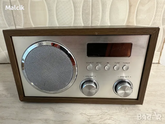 Радио с bluetooth Terris NRD 274 с ретро дизайн, снимка 2 - Bluetooth тонколони - 49175005