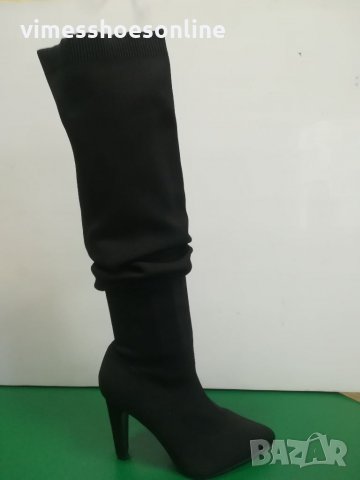 Дамски елегантни ботуши Sweel Hhoes D7566, снимка 1