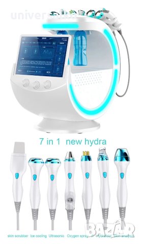 Апарат за водно дермабразио и анализатор на кожата 7 в 1, снимка 7 - Козметични уреди - 44059556