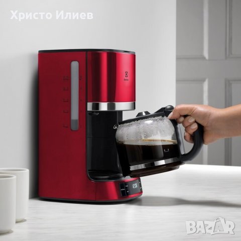 Кафемашина Electrolux с таймер и автоматично изключване Кафе машина, снимка 3 - Кафемашини - 39485054