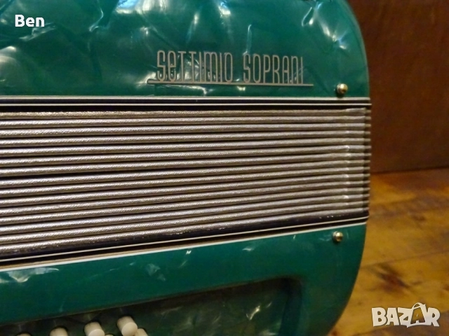 Акордеон Сетимио сопрани Наполи-96 баса, снимка 10 - Акордеони - 52860792