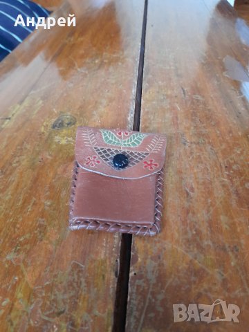 Стар кожен ключодържател #3