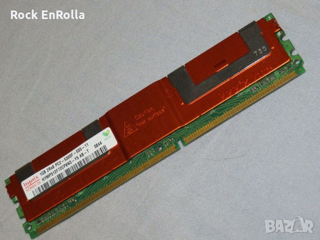 Hynix DDR2 1Gb 2Rx8 PC2-5300F-555-11 сървърна рам памет, снимка 4 - RAM памет - 35615923