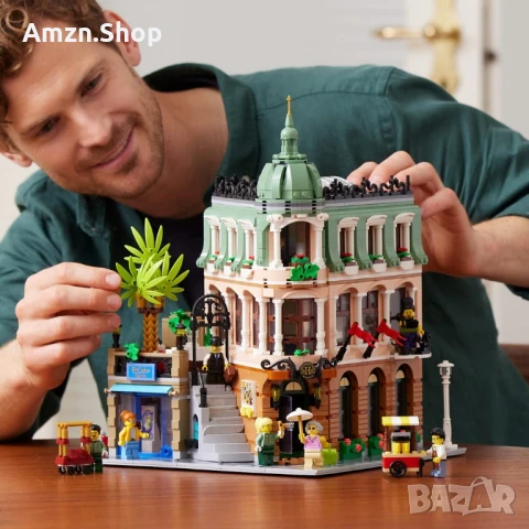 Lego 10297 Бутиков хотел Boutique Hotel 10297 LEGO Icons, снимка 2 - Колекции - 51389962
