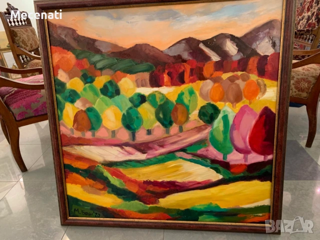 МЕГИ БОЖАНОВА масло/платно