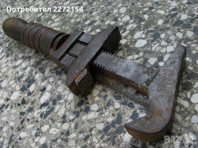 Старинен инструмент ключ, снимка 2 - Антикварни и старинни предмети - 33123169
