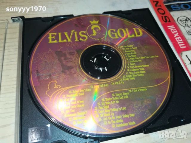 ELVIS GOLD CD 0808251903, снимка 5 - CD дискове - 51301641