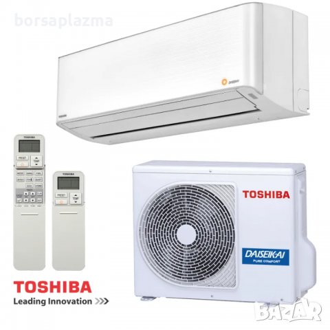 Инверторен климатик Toshiba Super Daiseikai 9 RAS-13PKVPG-E / RAS-13PAVPG-E A+++ / A+++, снимка 1 - Климатици - 37309762