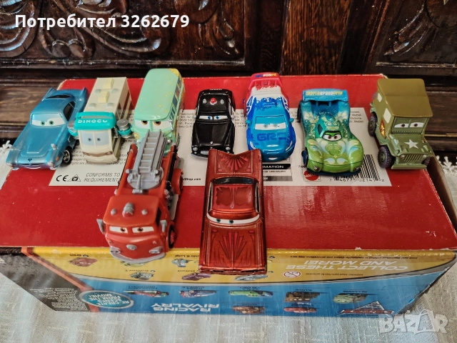 колички на Маккуин 9бр , снимка 5 - Коли, камиони, мотори, писти - 52910583