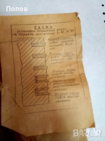 Сегменти Краз, двигател ЯМЗ 236, снимка 3 - Части - 43709986