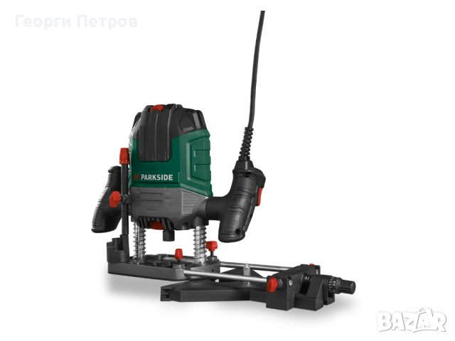 НОВА Parkside Оберфреза 1200W за дърво пластамас и метали 6бр.Фрези, снимка 2 - Други инструменти - 38260750