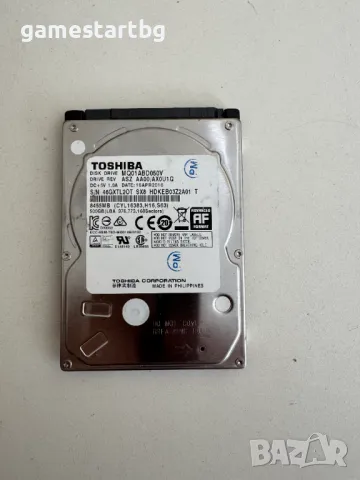 Хард диск Toshiba за лаптоп/ps3 2,5 инча 500GB