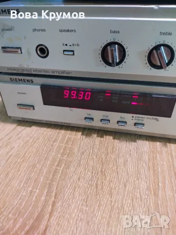 Усилвател Тунер .SIMENS , снимка 4 - Ресийвъри, усилватели, смесителни пултове - 48642602