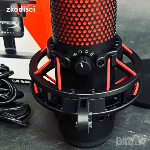 Микрофон HYPERX QUADCAST, снимка 2 - Микрофони - 51716180