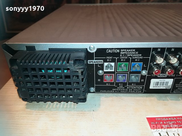 🛑pioneer xv-dv323 dvd/cd receiver 2104211215, снимка 9 - Ресийвъри, усилватели, смесителни пултове - 32629655