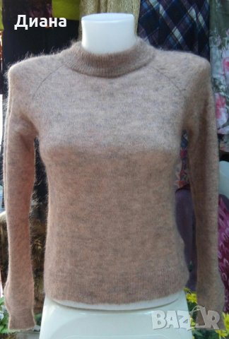 Блузони и пуловери от мохер-ръчно плетиво, снимка 2 - Блузи с дълъг ръкав и пуловери - 32547561