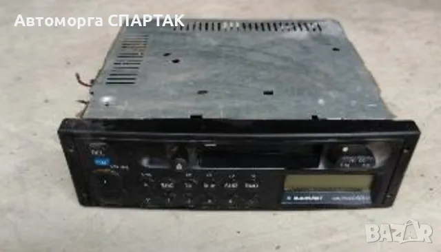 Винтидж авто радио BLUE POINT MONTEVIDEO RCR 87 с демонтаж на касета. операционен панел