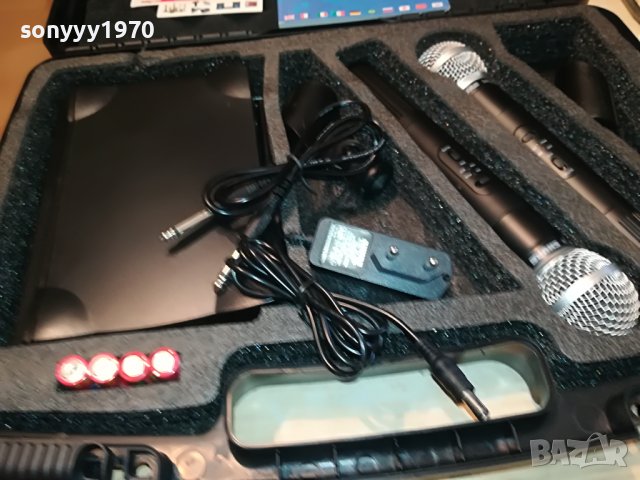 SHURE X 2 БЕЗЖИЧНИ МИКРОФОНА 0909220823, снимка 9 - Микрофони - 37945392